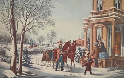 Amerikanisches Landleben, Winterfreuden von American School